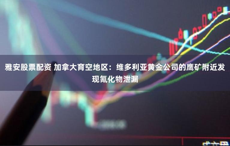 雅安股票配资 加拿大育空地区：维多利亚黄金公司的鹰矿附近发现氰化物泄漏