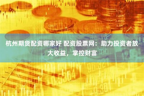 杭州期货配资哪家好 配资股票网：助力投资者放大收益，掌控财富